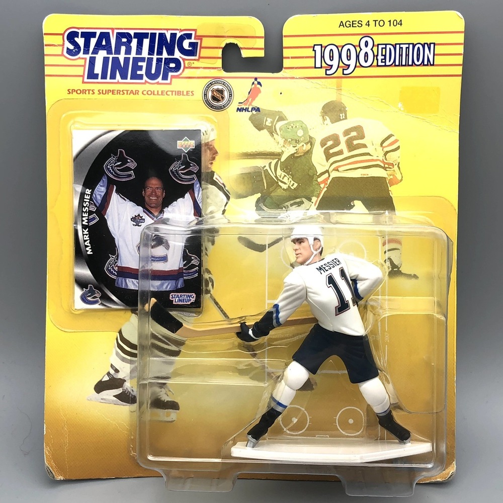 1998 Kenner Starting Lineup Mark Messier #11 NHL Action Figure & Card Ice Hockey